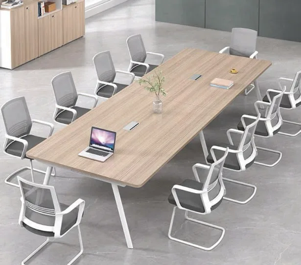 Fireproof Board Desk with Bookshelf