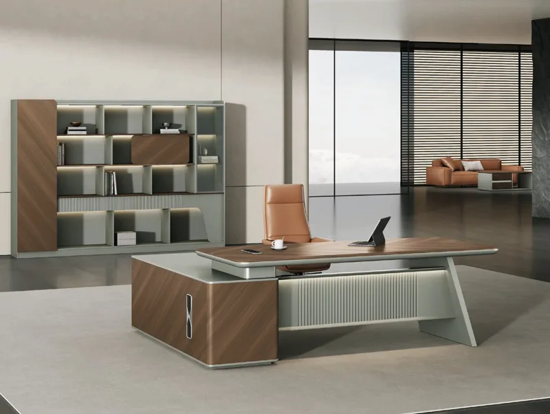 Manager Desk - Roman Oak