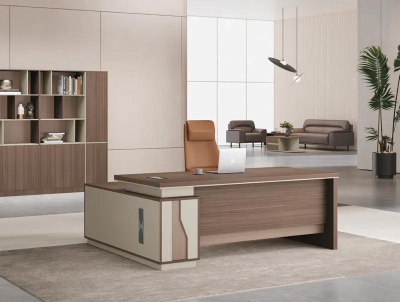 Height-Adjustable Executive Desk - Swedish Series